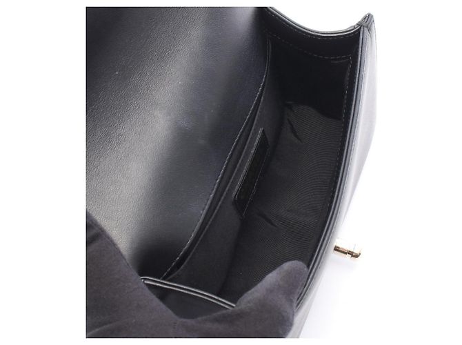 Borsa a tracolla Chanel Boy Small Nero - vista 3