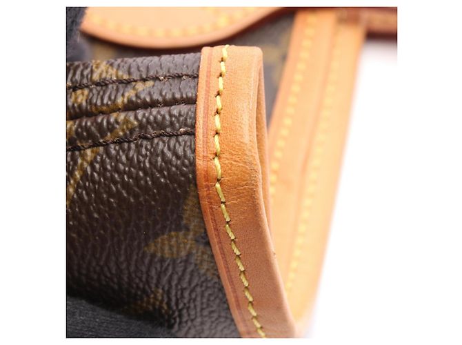 Sac cabas Louis Vuitton Neverfull MM Monogram Marron Monogramme - vue 10