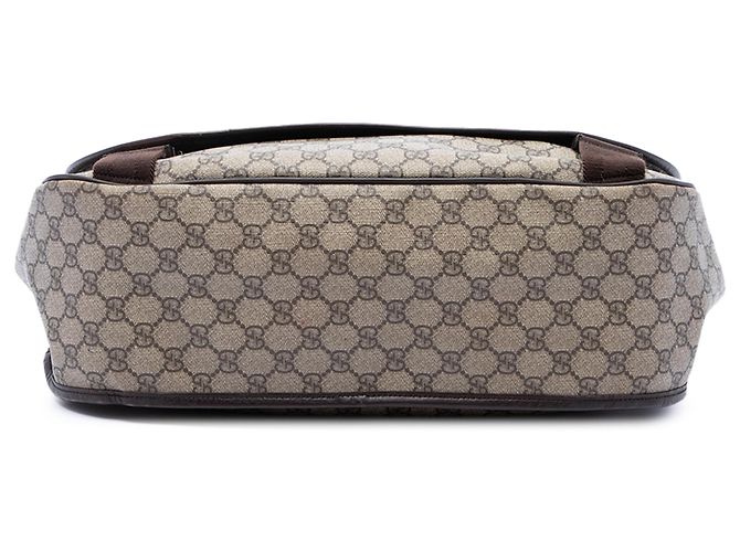 Borsa a tracolla Gucci Beige GG Supreme - vista 3
