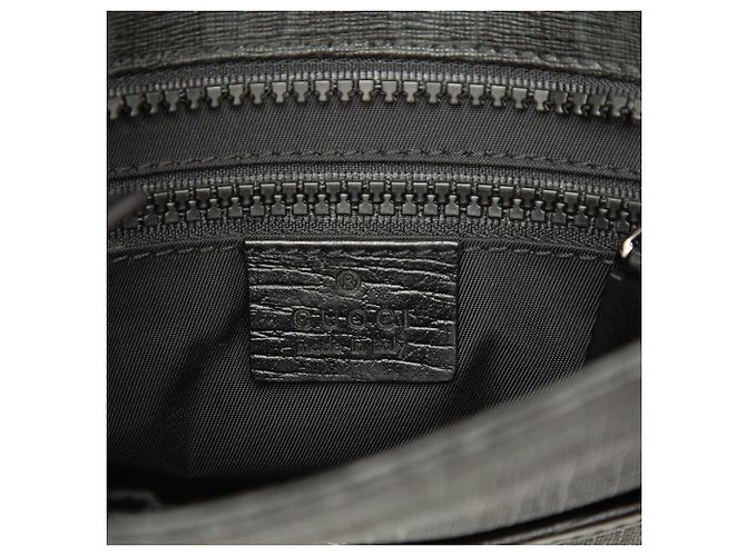 Borsa a tracolla Gucci Black GG Supreme Nero - vista 5