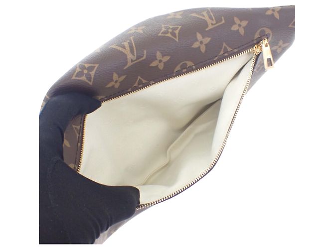 Bumbag Riñonera Louis Vuitton Brown Monogram High Rise Castaño - vista 4