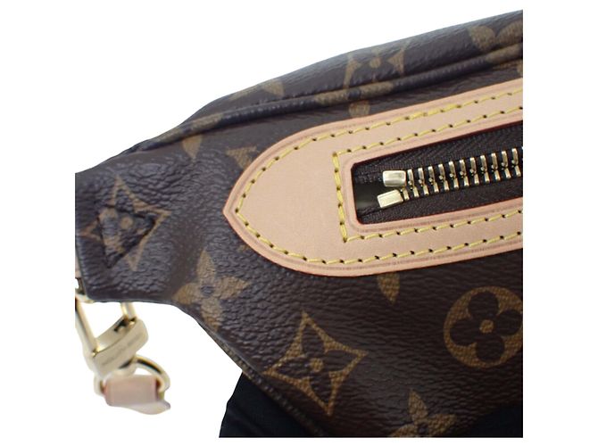 Bumbag Riñonera Louis Vuitton Brown Monogram High Rise Castaño - vista 7