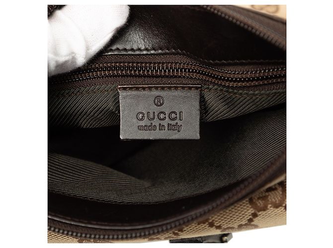 Borsa a tracolla Gucci Jackie in tela GG beige - vista 5