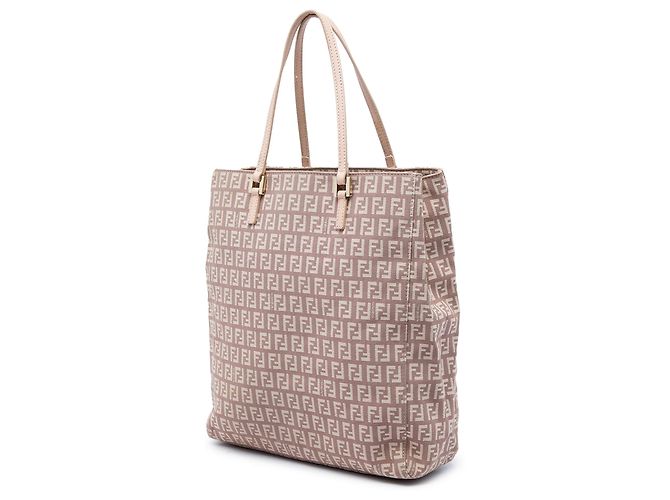Fendi Zucchino Canvas Tote in Rosa Pink - Ansicht 2