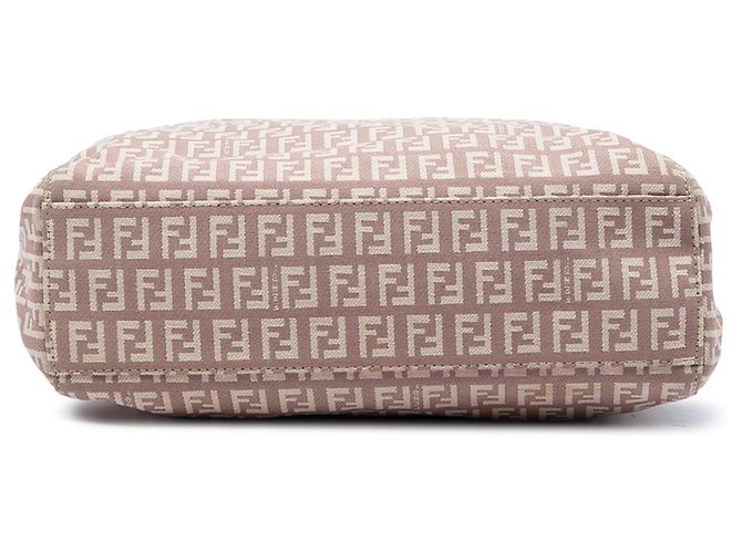 Fendi Zucchino Canvas Tote in Rosa Pink - Ansicht 3