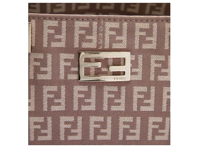 Fendi Zucchino Canvas Tote in Rosa Pink - Ansicht 5