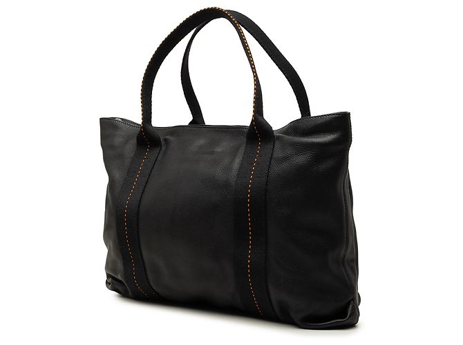Hermès Black Derma Caravan Horizontal MM Nero - vista 2