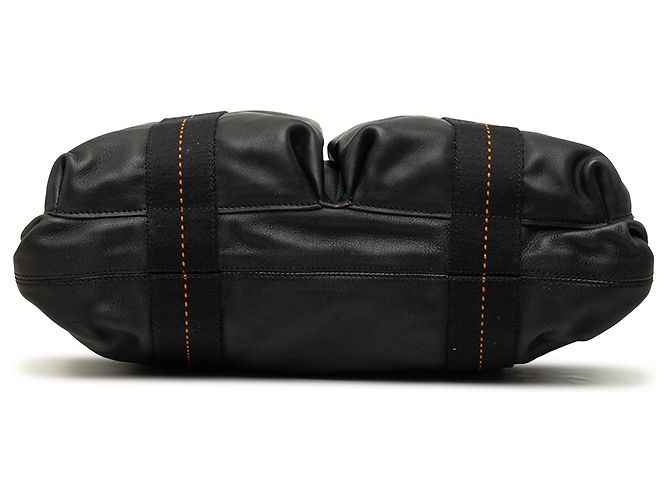 Hermès Black Derma Caravan Horizontal MM Nero - vista 3