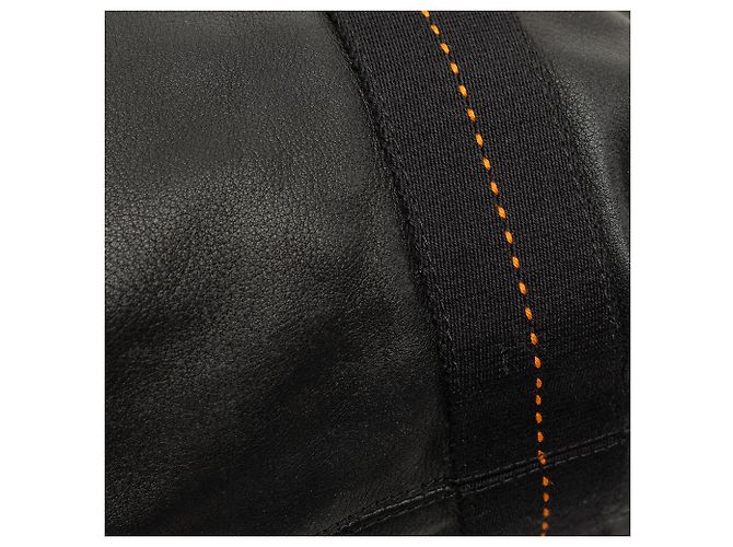 Hermès Black Derma Caravan Horizontal MM Nero - vista 6