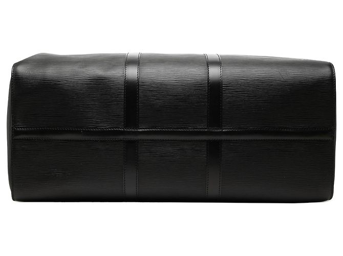 Louis Vuitton Black Epi Keepall 50 Schwarz - Ansicht 3