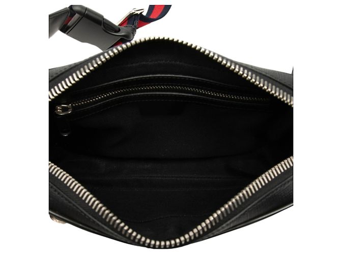 Gucci Black GG Supreme Web Gürteltasche Schwarz - Ansicht 4