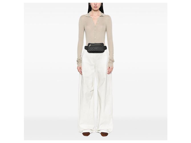 Gucci Black GG Supreme Web Gürteltasche Schwarz - Ansicht 6