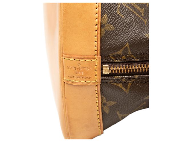 Louis Vuitton Brown Monogram Alma PM Castaño - vista 5