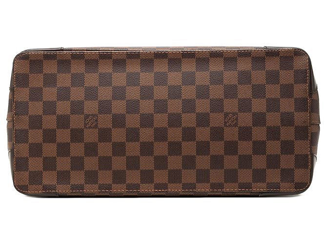 Louis Vuitton Brown Damier Ebene Hampstead MM Castaño - vista 3