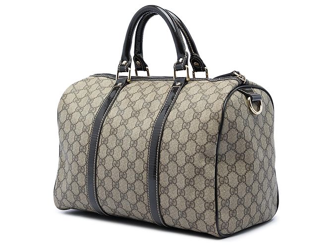 Borsa Boston Gucci Beige Medium GG Supreme Joy - vista 2