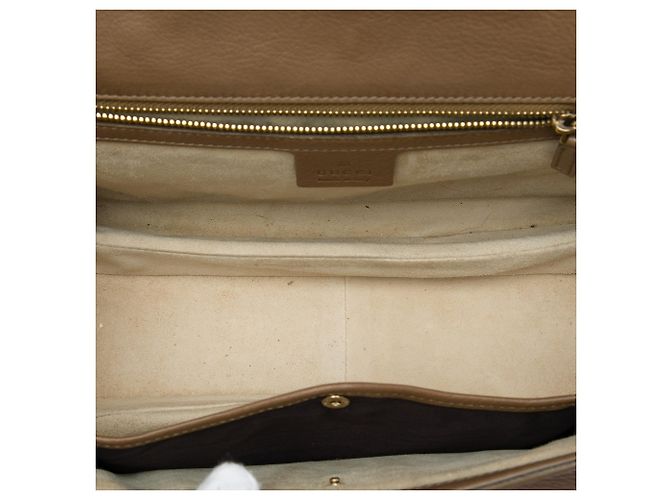 Bolsa New Bamboo Gucci em couro de bezerro marrom, tamanho Medium - vista 4