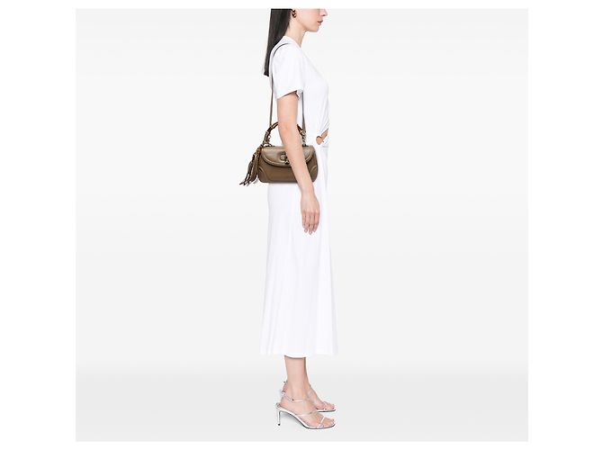 Bolsa New Bamboo Gucci em couro de bezerro marrom, tamanho Medium - vista 5