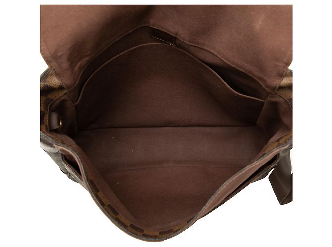 Louis Vuitton Brown Damier Ebene Bastille Marrone - vista 4