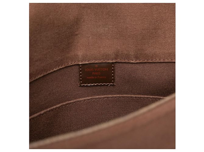 Louis Vuitton Brown Damier Ebene Bastille Marrone - vista 5
