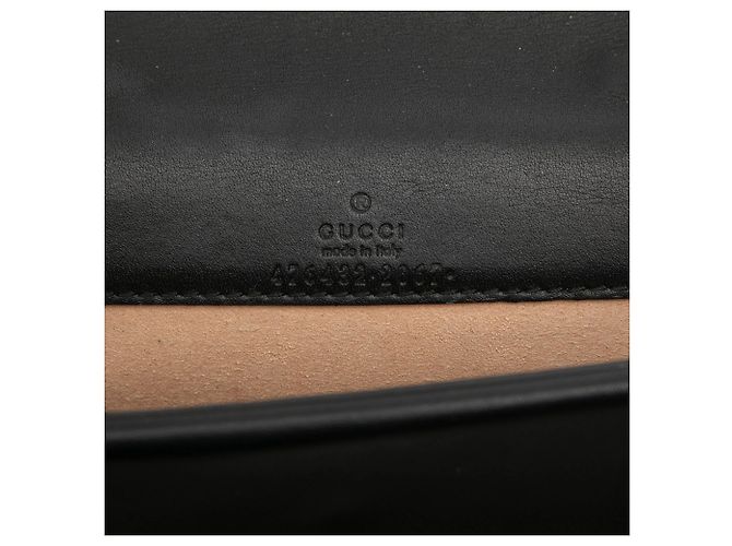 Gucci Mini Dionysus Crossbody in velluto nero - vista 5