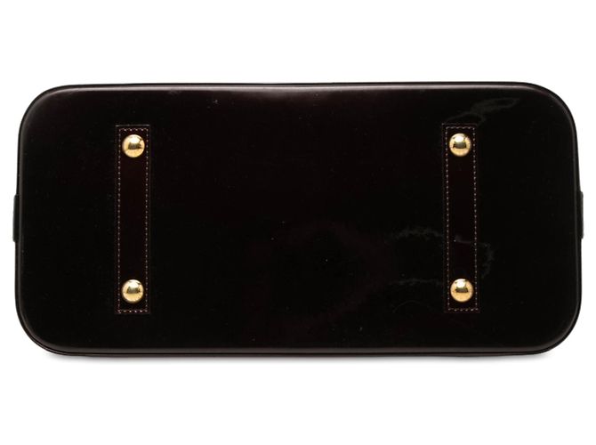 Louis Vuitton Purple Monogram Vernis Alma GM Púrpura - vista 3