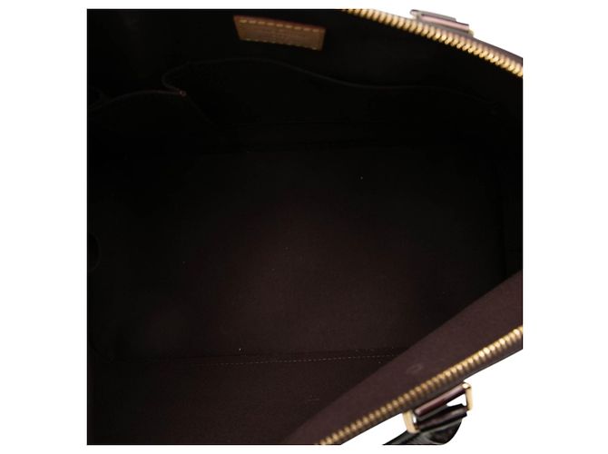 Louis Vuitton Purple Monogram Vernis Alma GM Púrpura - vista 4