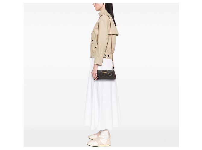 Louis Vuitton Brown Monogram Eva Marrom - vista 6