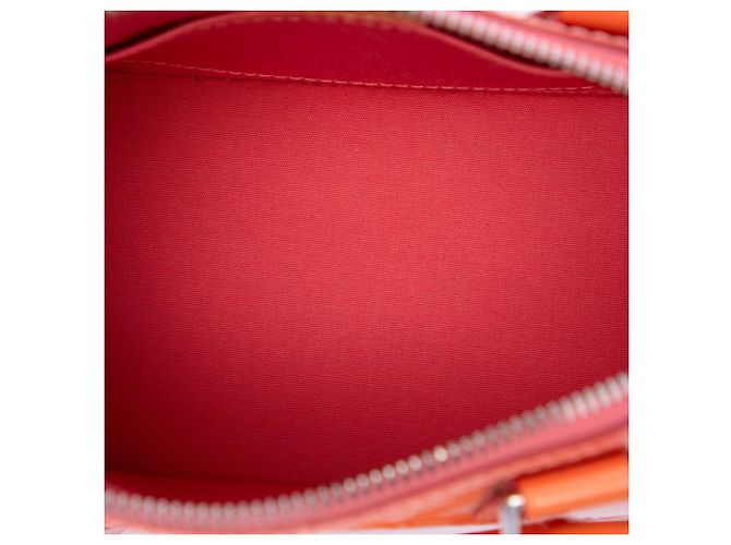 Louis Vuitton Orange Monogram Vernis Alma BB Naranja - vista 4