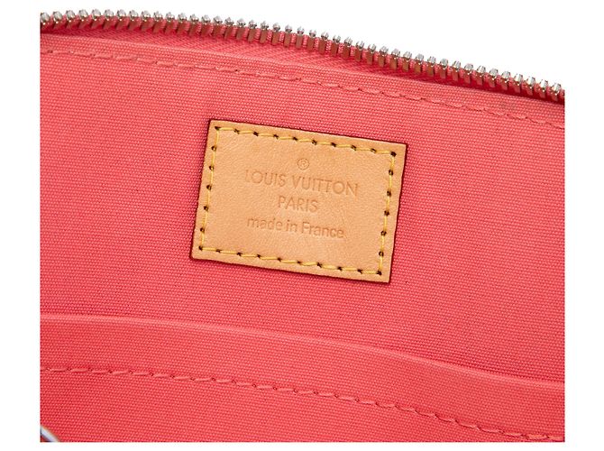 Louis Vuitton Orange Monogram Vernis Alma BB Naranja - vista 5