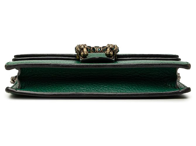 Gucci Green Mini Calfskin Dionysus Crossbody Verde - vista 3