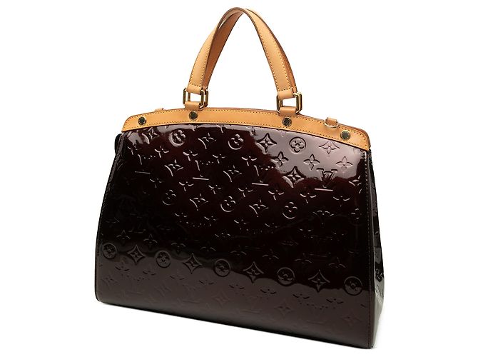 Louis Vuitton Purple Monogram Vernis Brea MM Roxo - vista 2