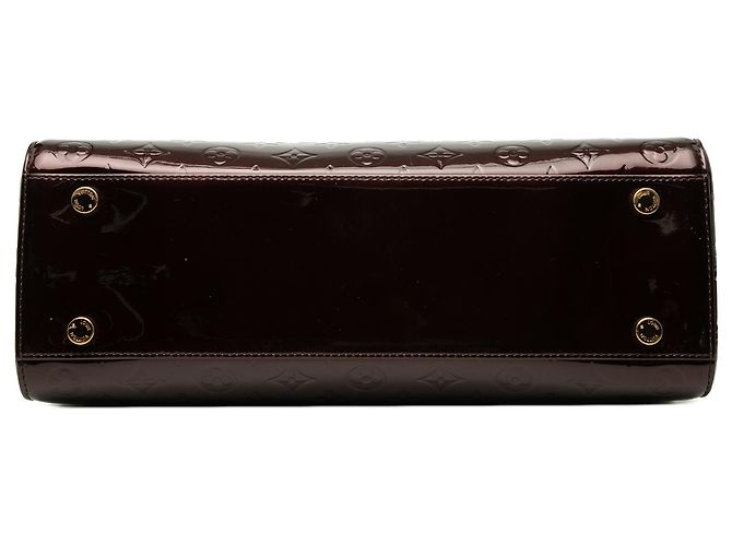 Louis Vuitton Purple Monogram Vernis Brea MM Roxo - vista 3