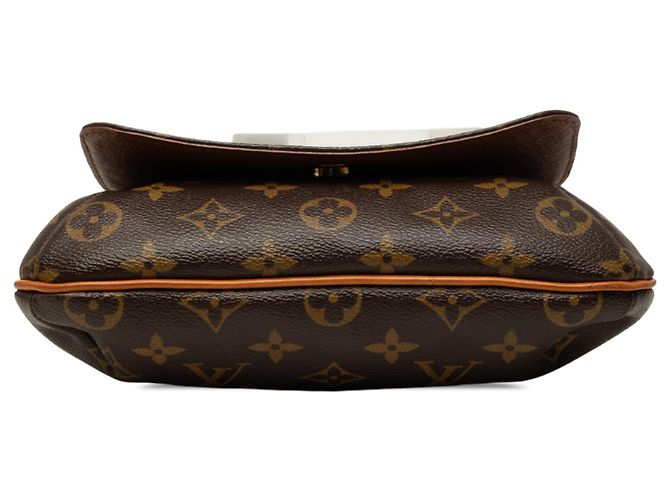 Louis Vuitton Brown Monogram Musette Salsa PM Long Strap Marrone - vista 3