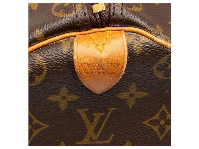 Louis Vuitton Brown Monogram Keepall 50 Castaño - vista 5