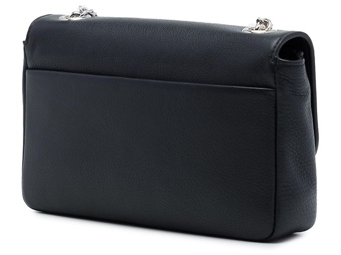 Portafoglio con catena Everyday Balenciaga in pelle nera Nero - vista 2