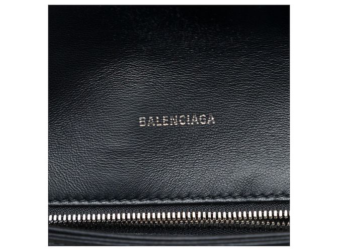 Portafoglio con catena Everyday Balenciaga in pelle nera Nero - vista 5