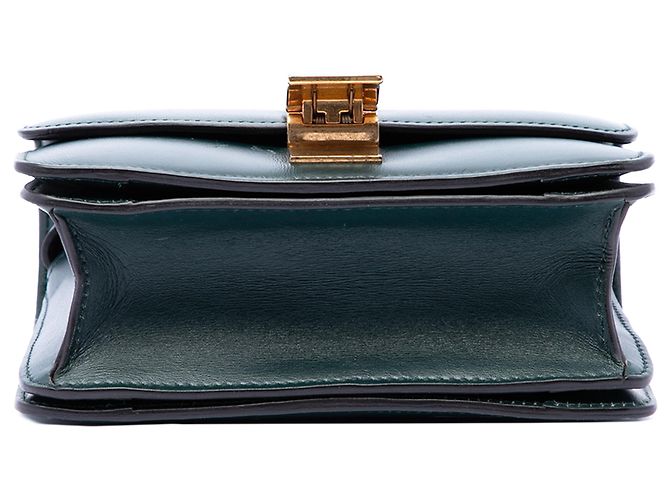 Céline Celine Green Small Calfskin Classic Box Grün Dunkelgrün - Ansicht 3