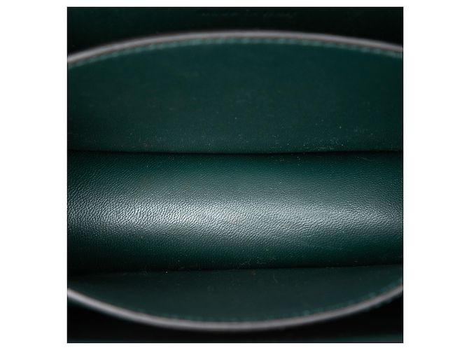 Céline Celine Green Small Calfskin Classic Box Grün Dunkelgrün - Ansicht 4