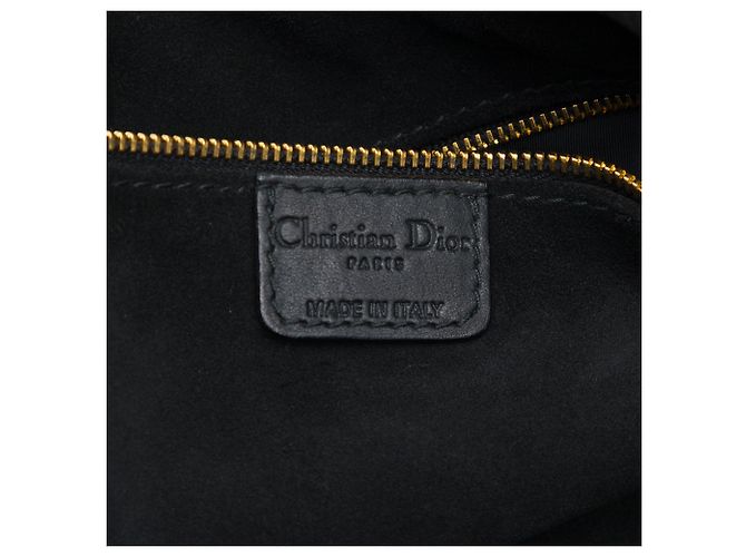 Autre Marque Dior Lady Dior Soft Shopping Tote aus gewebtem Lammleder Schwarz Large - Ansicht 5