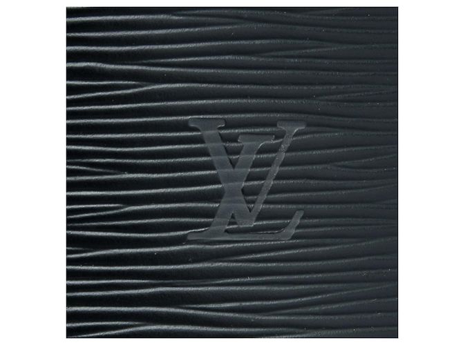 Louis Vuitton Black Epi Sac Verseau Nero - vista 5