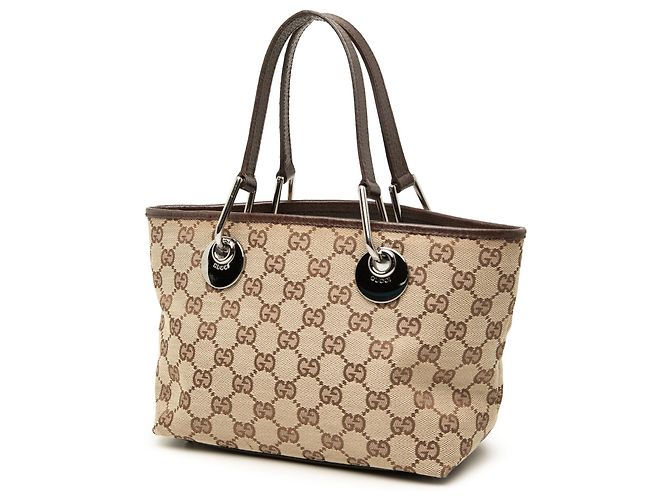 Bolso Gucci Beige GG Canvas Eclipse - vista 2