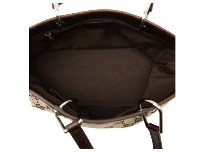 Bolso Gucci Beige GG Canvas Eclipse - vista 4