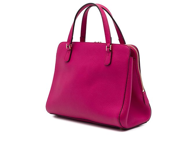 Borsa Swing Gucci in pelle di vitello rosa con manico superiore - vista 2