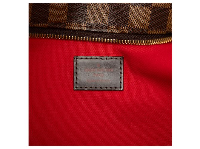 Louis Vuitton Brown Damier Ebene Bloomsbury GM Marrone - vista 5