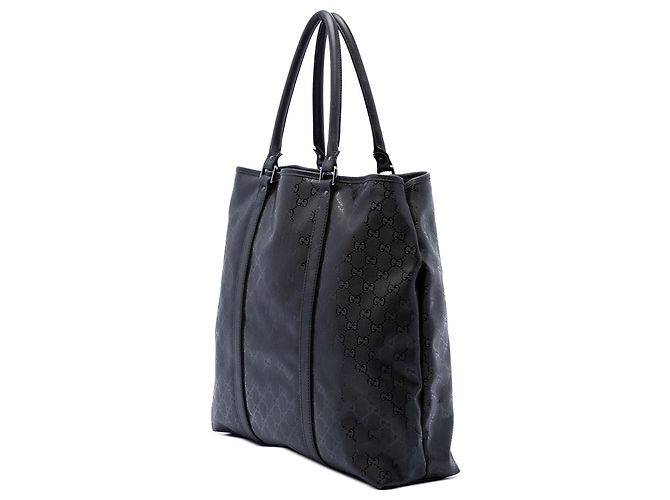 Bolso Tote Vertical Gucci Joy con estampado GG negro - vista 2