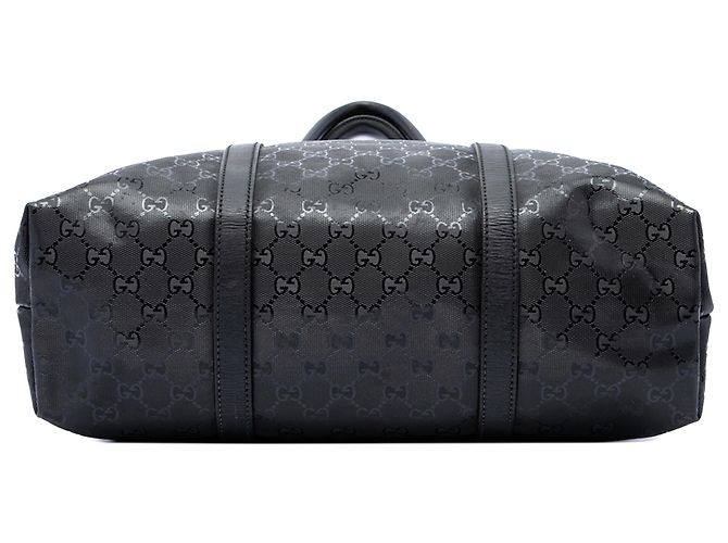 Bolso Tote Vertical Gucci Joy con estampado GG negro - vista 3