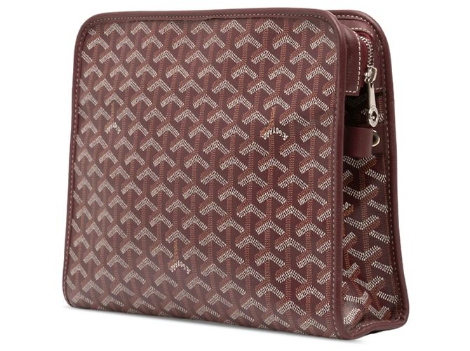 Necessaire Goyard Red Goyardine Jouvence GM Rosso Bordò - vista 2