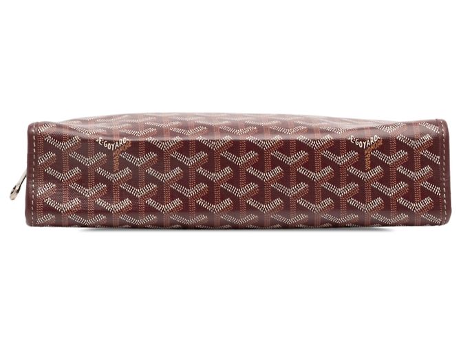Necessaire Goyard Red Goyardine Jouvence GM Rosso Bordò - vista 3