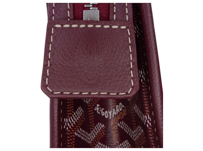 Necessaire Goyard Red Goyardine Jouvence GM Rosso Bordò - vista 5