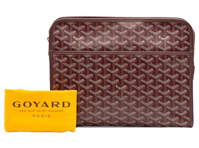 Necessaire Goyard Red Goyardine Jouvence GM Rosso Bordò - vista 7